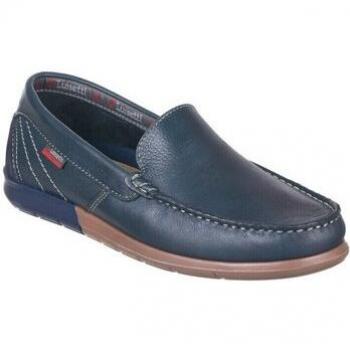 Mocasines Luisetti 29300 en Piel Napa Azul