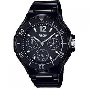 CASIO LRW‑250H Damenuhr – analog, Quarz, Harzarmband