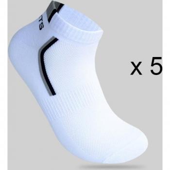 Calcetines de verano tobilleros de malla para hombre, 20 unidades = 10 pares