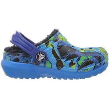 Crocs Bimbi Classic Fuzz Lined Graphic Clog