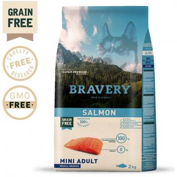 Bravery Dog Alimento Salmón Adulto 2kg