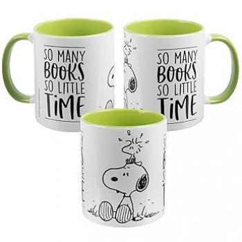 United Labels® Tasse Peanuts Snoopy - So viele Bücher, so wenig Zeit - Keramik