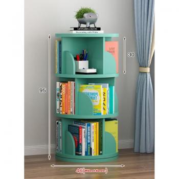 Creatieve boekenplank met drie lagen