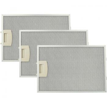3x Filtri Anti-Grasso Permanente compatibile con Bosch DKE685T/01