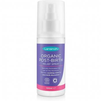 Lansinoh Organic Post-Birth Spray Lenitivo per Mamme 100 ml