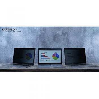 KAPSOLO 4‑Way Plug‑In Privacy Screen – 13.3” Wide 16:9