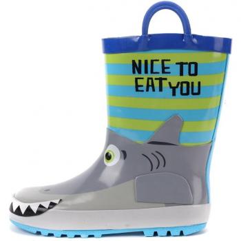 KushyShoo Toddler Boys Waterproof Rubber Boots