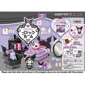 Sanrio Kuromi Gothic Room Miniature Set