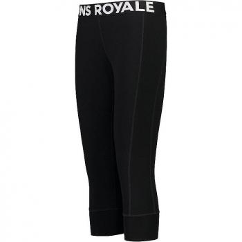 Merino Cascade Flex 200 ¾‑Length Leggings – Women – Black – Large