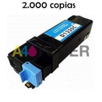 Toner compatible Dell 1320 cian