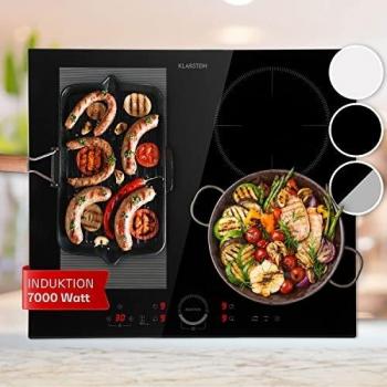 Klarstein Induktionskochfeld mit 4 Platten und Touch-Display