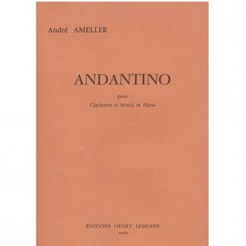 AMELLER-Andantino para Clarinete y Piano