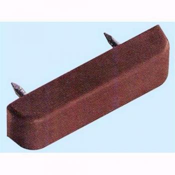 EAC Fraschetti - Ferma antine in plastica a 2 chiodi - Colore marrone Conf. 500 Pz