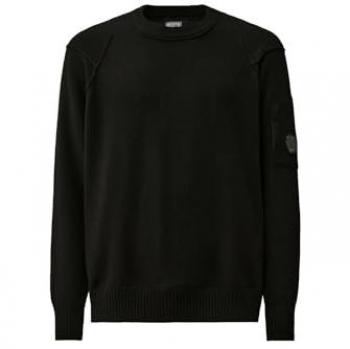Gramsci Black Knit Pullover M – Lambswool