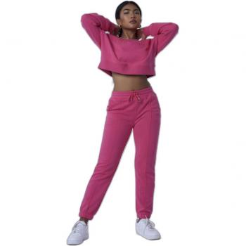 Pantaloni sportivi donna Project X Paris Basic Fuchsia