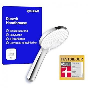 Duravit Docce - Doccetta, 3 getti, bianco/cromo UV0652015010
