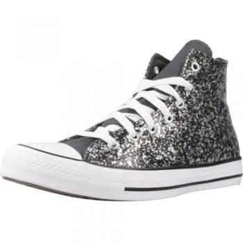 Baskets Converse Chuck Taylor All Star Glitter Noires à Plateforme 37