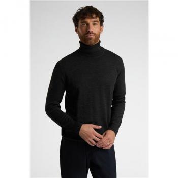 Merino Wool Roll Neck Jumper