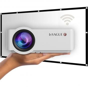 LV-HD340 Proyector LED Bundle con Wi-Fi y Pantalla