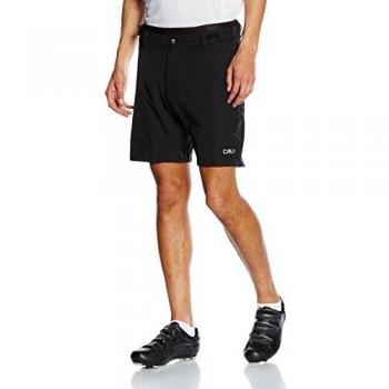 CMP Herren Bike-Shorts MAN FREE BIKE BERMUDA WITH INNER ME - Tights - Artikelnummer: 3C90557T - U901 NERO
