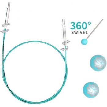 Mindful Collection Swivel Cable for Interchangeable Knitting Tips