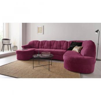 DOMO collection Wohnlandschaft Papenburg U-Form mit Bettfunktion