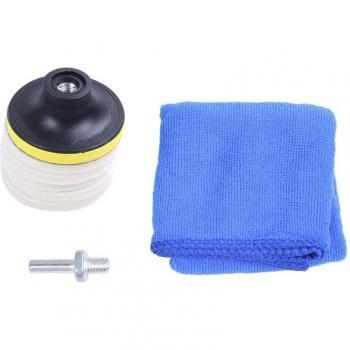 8PC 3-Inch Felt Polishing Pad Scratch Repair Glass Polishing Kit