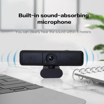 1080P USB Webcam with Built-in Microphone and Auto Focus
