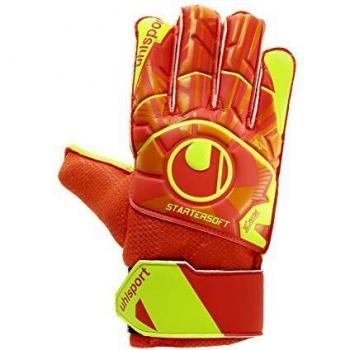 Gants Mixte Uhlsport Dynamic Impulse Starter Soft Orange/Jaune Fluo Taille 9