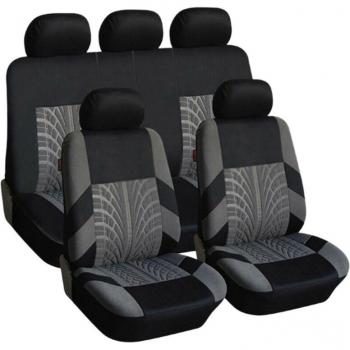 Universal Tire Pattern Car Seat Protector Set (4/9 PCS)