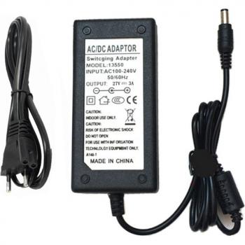 27V AC DC Power Supply with EU US AU UK Cables