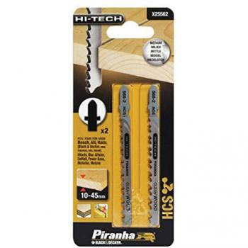 Lames en Bois Piranha Hi Tech Medium Cut X25562