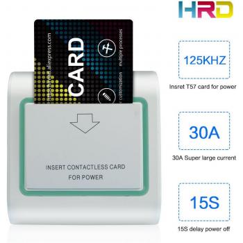 Elektronischer Induktionsschalter für Hotels mit Verzögerung