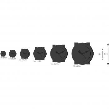 Daniel Wellington Damenschmuck: Analog‑Quarz‑Uhr mit Leder‑Armband DW00100076