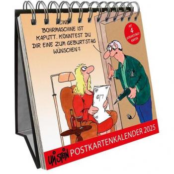 Uli Stein Postkartenkalender 2025