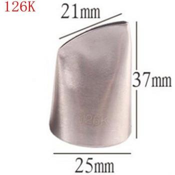 Ensemble de buses de décoration en acier inoxydable - 3 pièces 124K, 125K, 126K