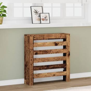 Copertura Termosifone Legno Antico 78x20x82cm Legno Multistrato Vidaxl