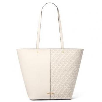 Michael Kors Borsa Flora Beige
