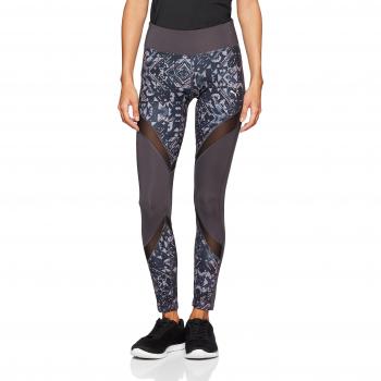 Puma - Clash Tight - Collants de sport femme - Multicolore (Noir/Rouge/Gris) - FR: 40