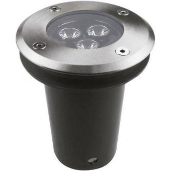 Forlight Lighting Ringo LED 3 Light Recessed Outdoor Ground Light Stainless Steel IP67