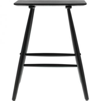 Svart H65 Pall BAST