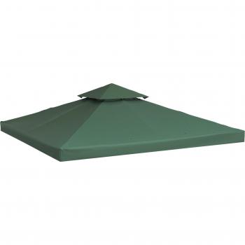 Copertura Verde Sostitutiva Anticombustibile per Gazebo 3x3 m