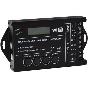 Tc421 WiFi Programmable 5-Channel LED Strip Light Controller