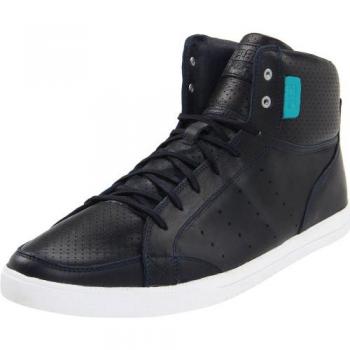 Baskets basses Clae en cuir blanc usé
