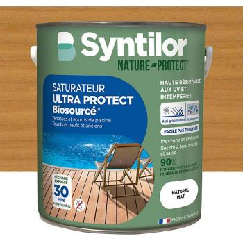 Syntilor Saturateur Bois Naturel Mat 5 L