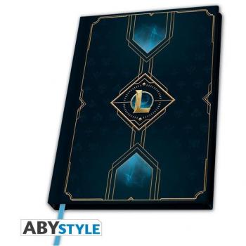 ABYstyle LEAGUE OF LEGENDS - Notizbuch - Hexteck A5 Logo (188667)