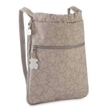 Tous Caine Kaos Bolso Mochila para Mujer Gris Piedra 295810276