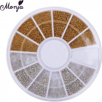 Abalorios 3D de Caviar 0,7mm para uñas