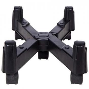 Soporte para CPU ajustable de 5 ruedas con freno. Soporta hasta 25kg