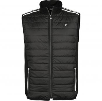 Jakob Chaleco de forpolé negro, talla XXL, para hombres